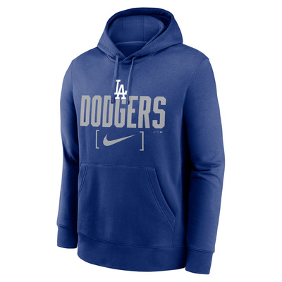 Bluza Nike Men's MLB Club Slack Fleece Hood Los Angeles Dodgers rush blue