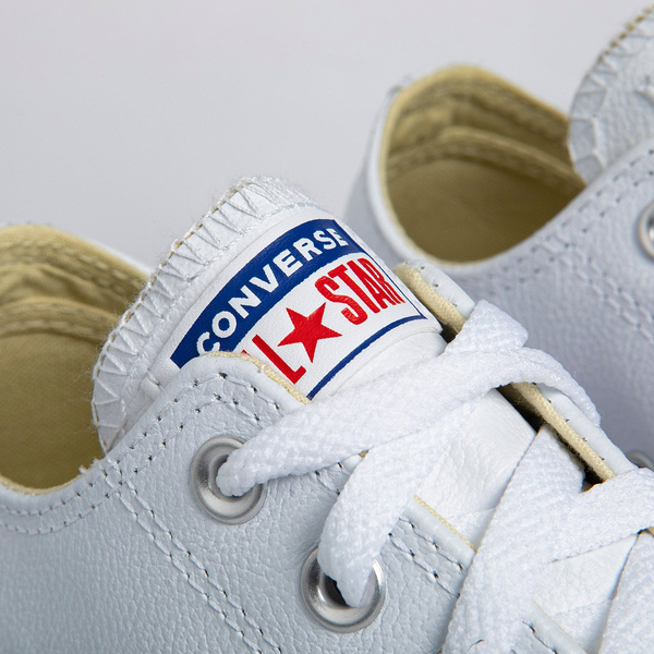 Sneakers buty Converse Chuck Taylor All Star Leather białe (132173C)