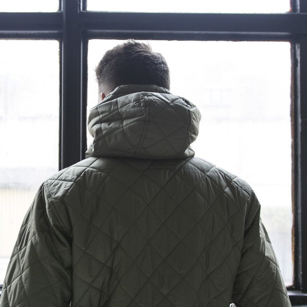 Backyard Cartel kurtka jacket Parka Padded khaki