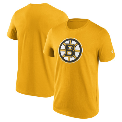 Koszulka Fanatics Primary Logo Graphic Tee Boston Bruins yellow gold