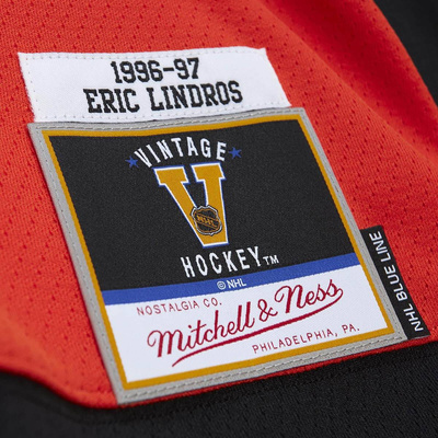 Koszulka longsleeve Mitchell & Ness Philadelphia Flyers #88 Eric Lindros NHL Dark Jersey pomarańczowa