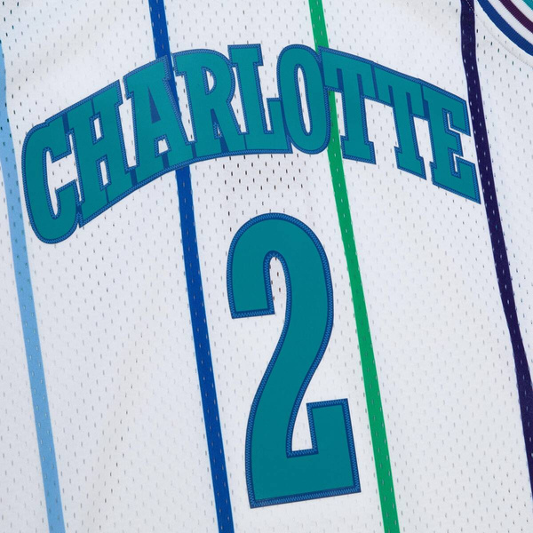 Mitchell & Ness Charlotte Hornets Swingman Jersey Larry Johnson white