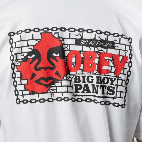 Koszulka Obey Big Boy Pants Basic T-shirt white