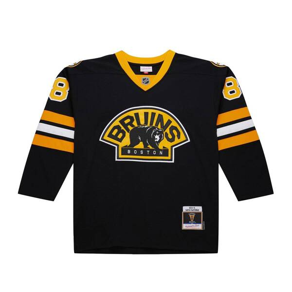 Koszulka longsleeve Mitchell & Ness NHL Power Play Jersey Bruins 2014 David Pasternak black