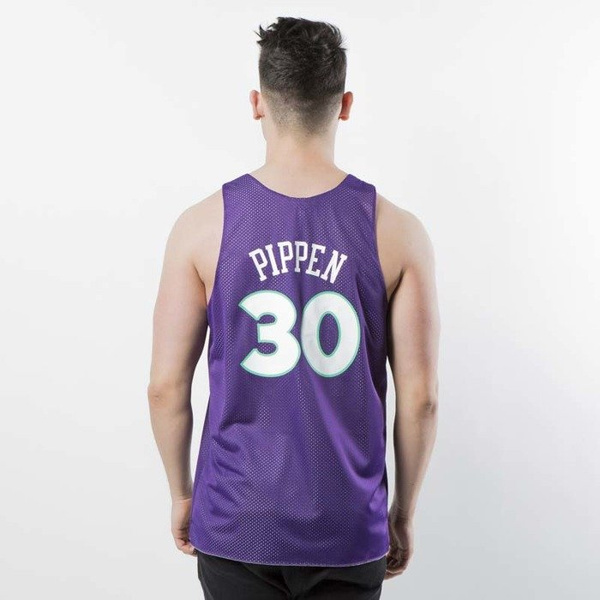 Koszulka dwustronna Mitchell & Ness Chicago Bulls Scottie Pippen 1995 white / purple All Star Reversible