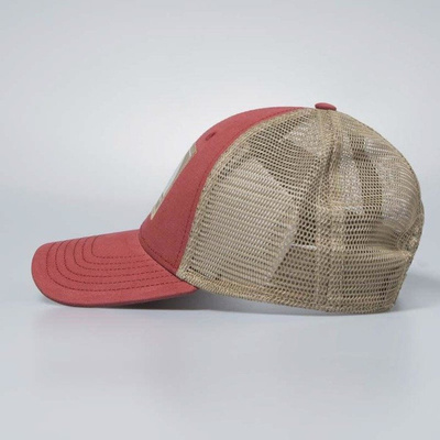 Czapka The North Face snapback Mudder Trucker Hat bossa nova red / kelp tan / vintage white T0CGW24BR