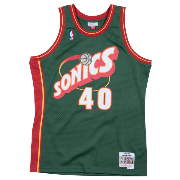 Mitchell & Ness Seattle SuperSonics #40 Shawn Kemp green Swingman Jersey