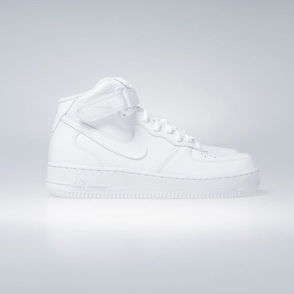 Sneakers buty Nike WMNS Air Force 1 '07 Mid LE white (366731-100)