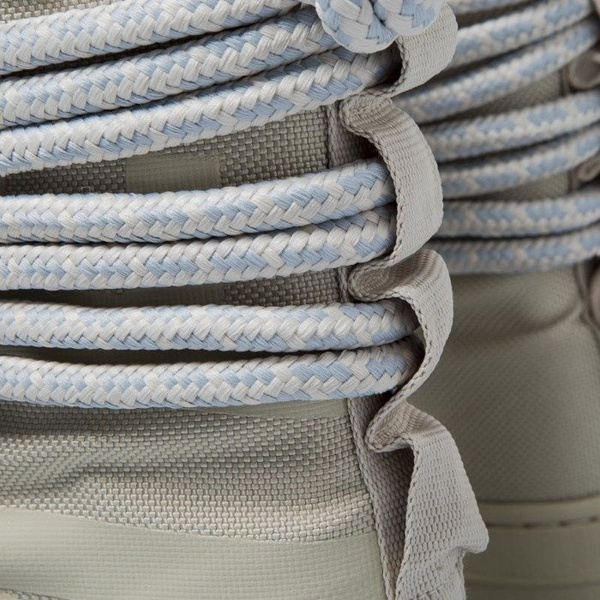 Sneakers buty zimowe damskie Nike SF AF1 High rathan / rathan - white AA3965-200