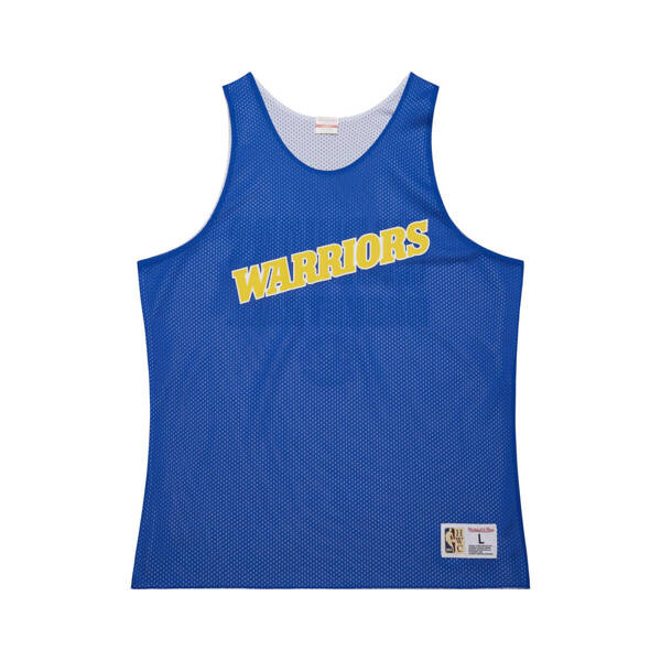 Mitchell & Ness Golden Warriors NBA Reversible Mesh Tank Vintage Logo multi black