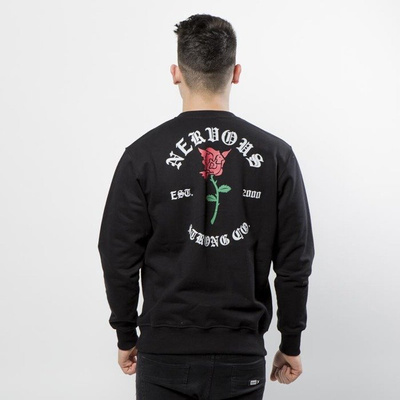 Nervous Crewneck Rose black