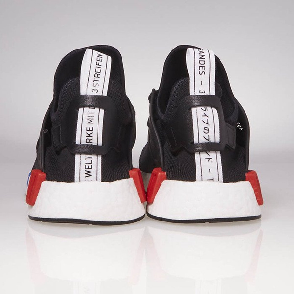 Sneakers buty Adidas Originals NMD_XR1 PK black / black - white BY1909