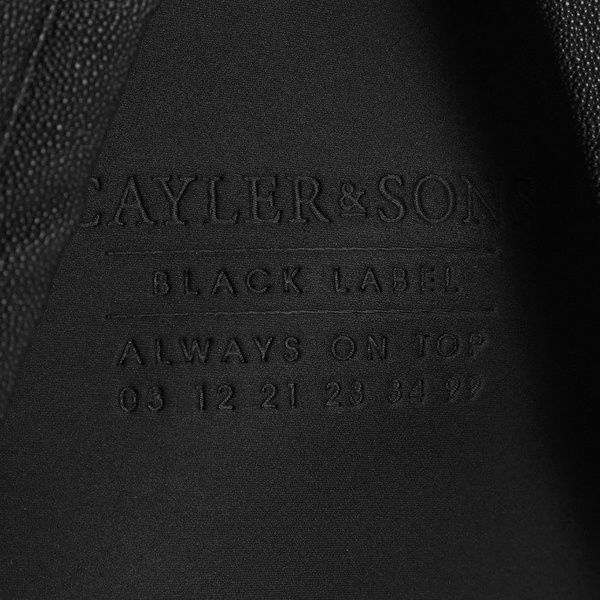 Cayler & Sons Black Label plecak Legend Backpack black / black (BL-CAY-SS16-BP-03)