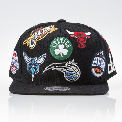 Mitchell & Ness cap snapback NBA Eastern black ALL OVER EU879