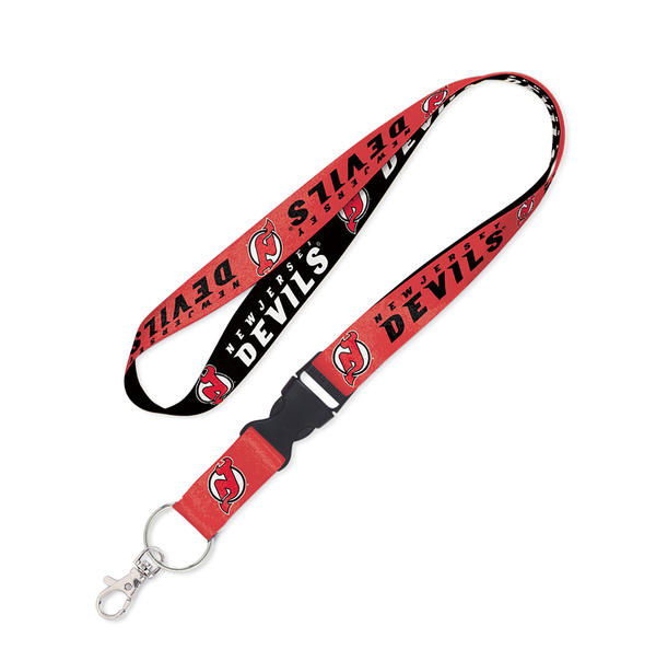 WinCraft NHL Lanyard w/detachable buckle 1" New Jersey Devils