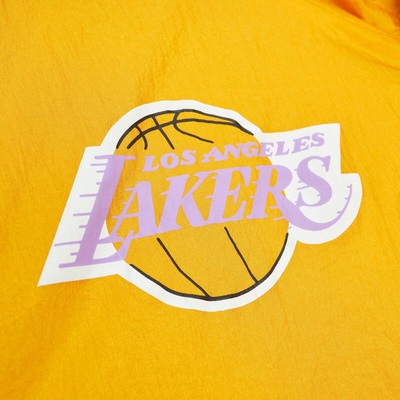 Kurtka Mitchell & Ness Los Angeles Lakers Arched Retro Lined Windbreaker multi/white