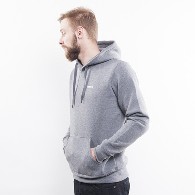 Prosto bluza Hoody Back Shield grey