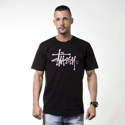 Stussy t-shirt koszulka Water Stock black