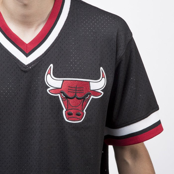Koszulka Mitchell & Ness jersey Chicago Bulls black Mesh V-Neck