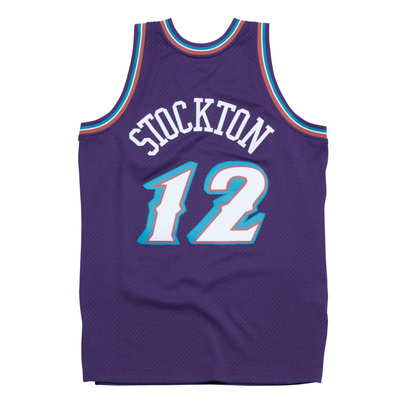 Koszulka Mitchell & Ness Utah Jazz #12 John Stockton purple Swingman Jersey