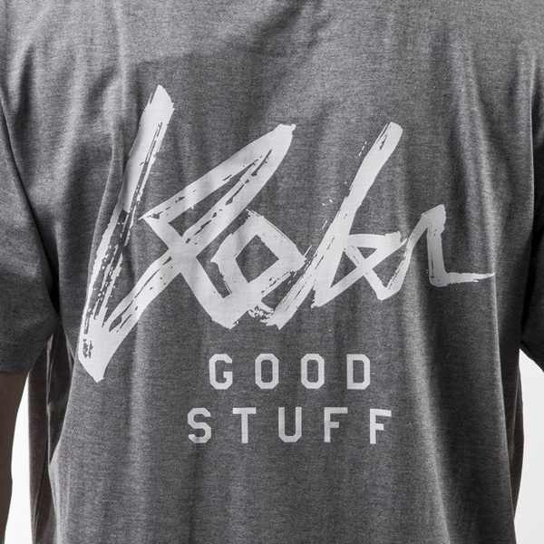 Koka koszulka t-shirt Front & Back heather grey