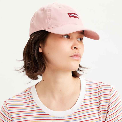 Levi's Women's Mid Batwing Baseball Cap peach