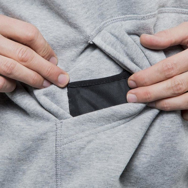 Bluza Nike SB Icon Hoodie Jagmo grey heather 837932-063