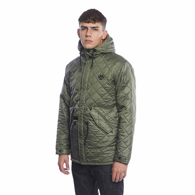 Backyard Cartel jacket Parka Padded khaki