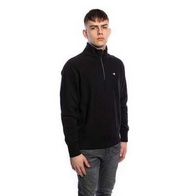 Champion Half Zip-Up Reverse Weave Sweatshirt black (214678-KK001)