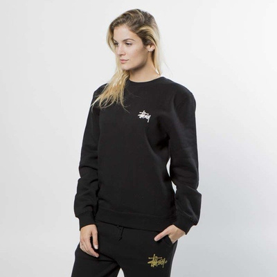 Stussy Sweatshirt Basic Stussy Crew black WMNS