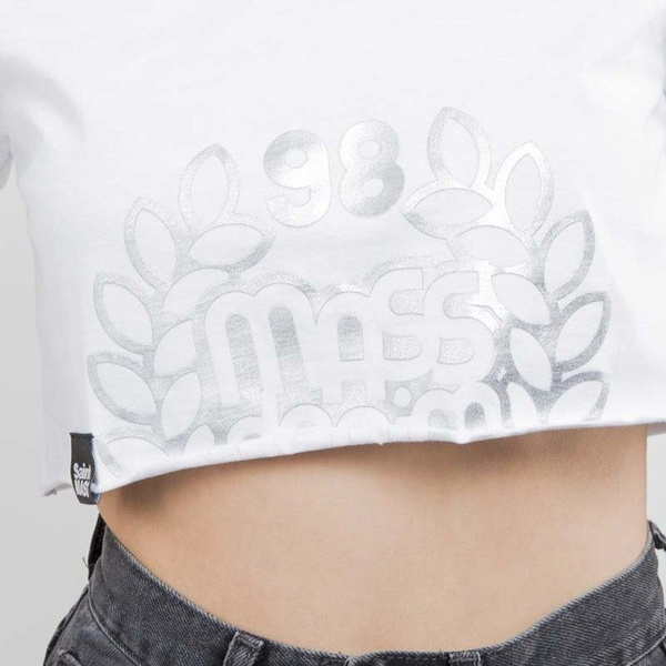 Koszulka Saint Mass Crop Top Base white