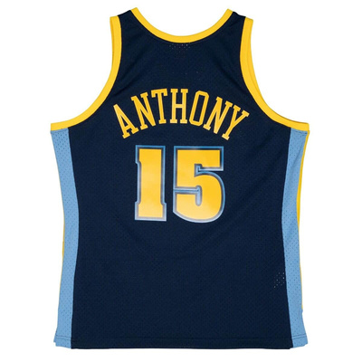 Koszulka Mitchell & Ness Denver Nuggets #15 Carmelo Anthony Alternate Jersey granatowa