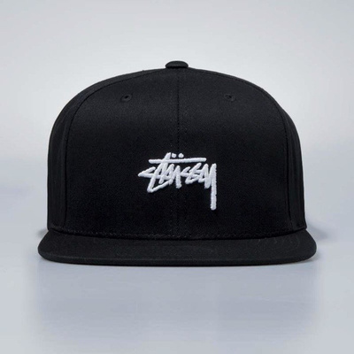 Stussy  snapback Stock SP18 Cap black