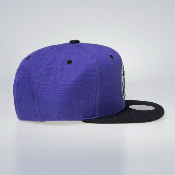 Czapka Mitchell & Ness snapback Milwaukee Bucks purple HWC Zig Zag SB