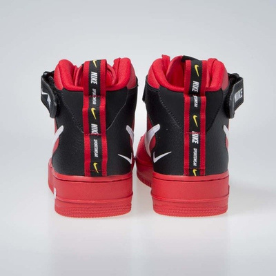 Sneakers buty Nike Air Force 1 Mid '07 LV8 university red / white-black (804609-605)