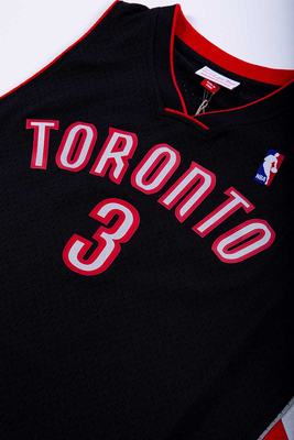 Mitchell & Ness Toronto Raptors #3 Kyle Lowry Swingman Jersey black