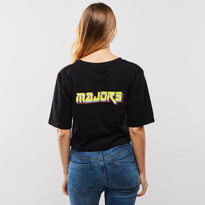 Majors women t-shirt Ultra black