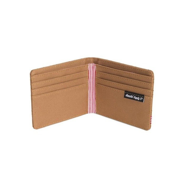 Portfel Herschel Roy + Wallet caramel 10363-01637