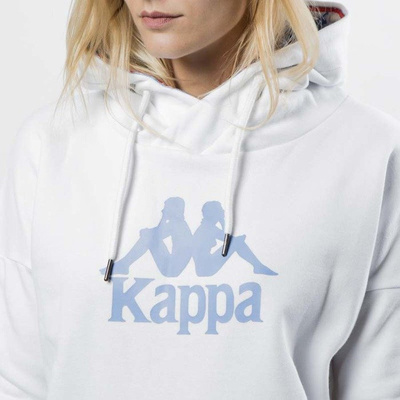 Bluza damska Kappa Chloe Hoody white 303903-001