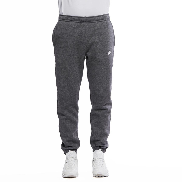 Spodnie dresowe Nike Club Fleece Sweatpants dark grey heather