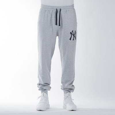 Majestic Athletic Garten Cuffed Hem Jogger New York Yankees marl grey (MNY1440E2)
