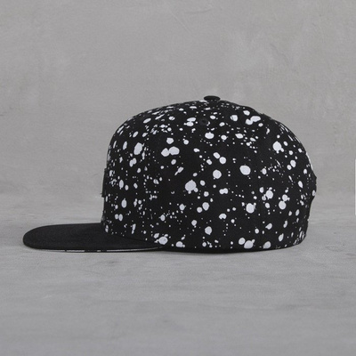 Backyard Cartel cap snapback Splash black / white