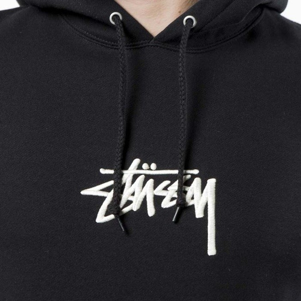 Bluza Stussy Sweatshirt Stock App Hood black