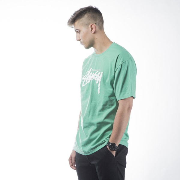 Stussy t-shirt koszulka Stock green SP16