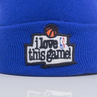 Mitchell & Ness beanie I Love This Game blue KS25Z