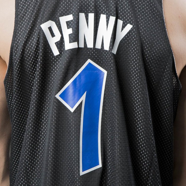 Koszulka dwustronna Mitchell & Ness Orlando Magic Penny Hardaway black / white Name / Number Reversible Mesh