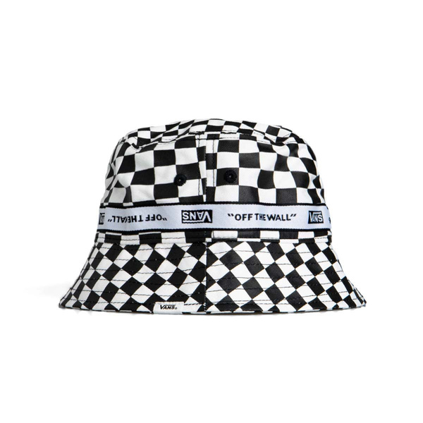 Kapelusz Vans Wave Rider Bucket Hat Checkerboard czarnobiały