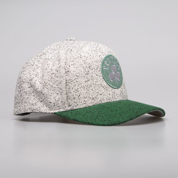 Czapka Mitchell & Ness snapback Boston Celtics white / green No Rest Snapback