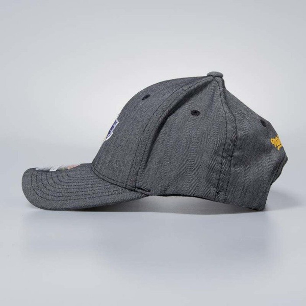 Mitchell & Ness snapback Los Angeles Lakers charcoal Poly Herringbone