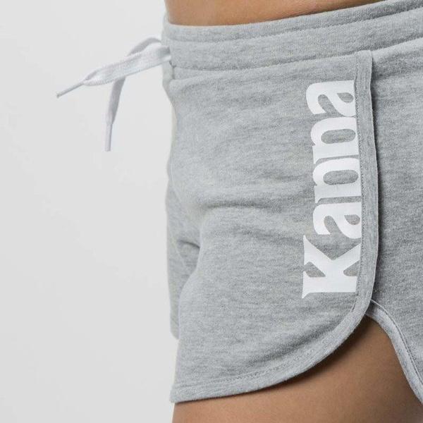 Kappa szorty damskie Authentic Zelia grey mid melange 303XLD0-77M